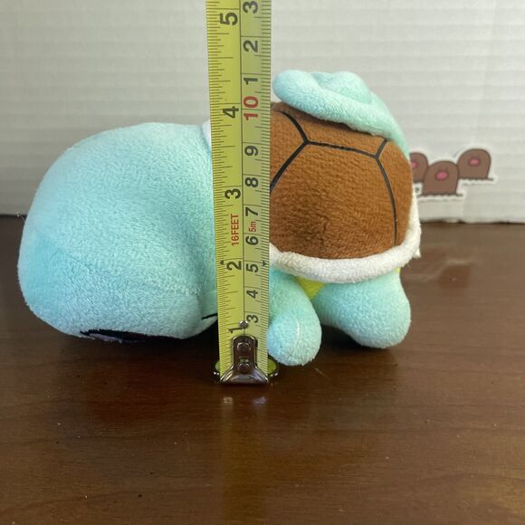 Banpresto 2004 Plush Pokemon Squirtle Turtle Stuffed Animal Toy Small Water Type - Picture 12 of 12